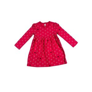 Old Navy Girls Pink Heart Pattern Dress Size 4T